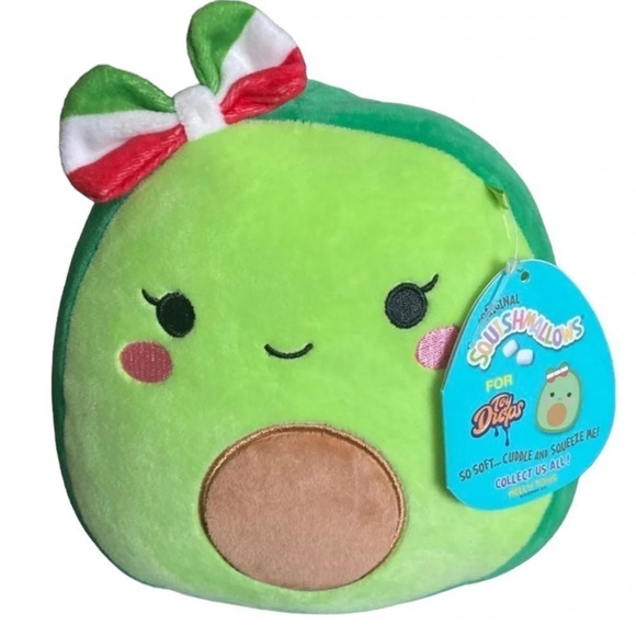 Squishmallows Mexico Mexican Mireya Avocado Cinco de Mayo Kelly Toys 8” NWT - Picture 1 of 4